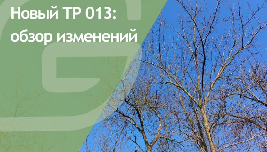 Новый ТР 013: обзор изменений
